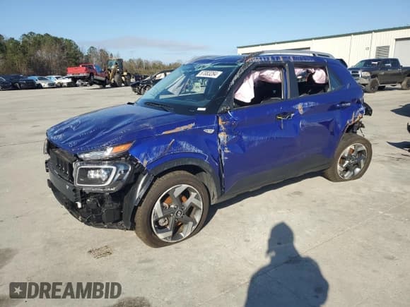 ✅ 2024 Hyundai Venue Limited • VIN: KMHRC8A37RU328510 • Lot: 87083284. Listed on Copart with 10,255 mi. Free auction sales archive from the USA and detailed vehicle history report at DreamBid. Image 1.