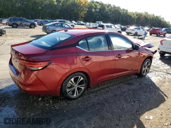 ✅ 2022 Nissan Sentra SV • VIN: 3N1AB8CV1NY272500 • Лот: 87396635. Опубликован ранее на Copart с пробегом 32 903 миль. Бесплатный доступ к архиву аукционных продаж из США и подробный отчёт об истории автомобиля на DreamBid. Изображение 3.