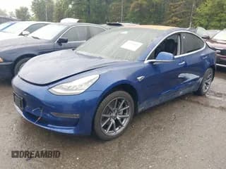 ✅ 2019 Tesla Model 3 Mid Range • VIN: 5YJ3E1EA0KF309137 • Lot: 43230455. Listed on IAAI with 45,991 mi. Free auction sales archive from the USA and detailed vehicle history report at DreamBid. Image 2.