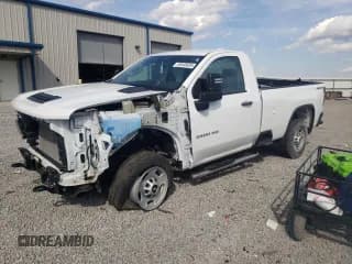 ✅ 2020 Chevrolet Silverado 2500HD Work Truck • VIN: 1GC3YLE75LF328867 • Лот: 49448635. Опубликован ранее на Copart с пробегом 23 083 миль. Бесплатный доступ к архиву аукционных продаж из США и подробный отчёт об истории автомобиля на DreamBid. Изображение 1.