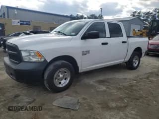 ✅ 2019 Ram 1500 Tradesman • VIN: 3C6RR7KG4KG597174 • Lot: 42129345. Listed on Copart with 117,387 mi. Free auction sales archive from the USA and detailed vehicle history report at DreamBid. Image 1.