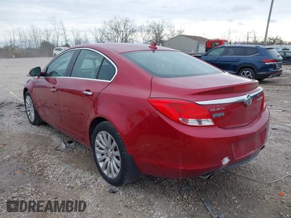 ✅ 2013 Buick Regal Turbo Premium 1 • VIN: 2G4GS5EV1D9191235 • Lot: 43646699. Wystawiony na IAAI z przebiegiem 148 254 mil. Bezpłatny archiwum sprzedaży aukcyjnych z USA i szczegółowy raport historii pojazdu na DreamBid. Zdjęcie 3.