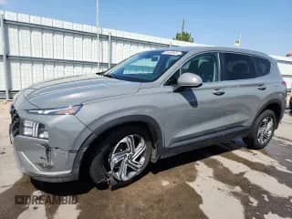 2023 Hyundai Santa Fe SE z VIN 5NMS1DAJ7PH632444, wystawiony jako Copart lot #70859965 z przebiegiem 44 262 mil mil oraz Szkoda całkowita • Salvage title. Historia ofert i sprzedaży dostępna na DreamBid. Obrazek 1.