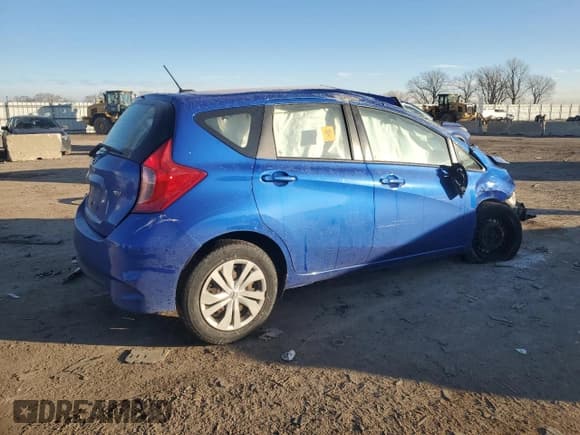 ✅ 2017 Nissan Note S Plus • VIN: 3N1CE2CP0HL377884 • Lot: 87550415. Listed on Copart with Not provided. Free auction sales archive from the USA and detailed vehicle history report at DreamBid. Image 3.