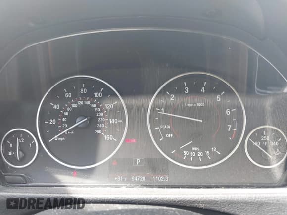 ✅ 2016 BMW 3 Series 328i xDrive • VIN: WBA8E3G55GNU00394 • Lot: 43253122. Listed on IAAI with 94,720 mi. Free auction sales archive from the USA and detailed vehicle history report at DreamBid. Image 7.