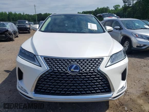 ✅ 2022 Lexus RX 450h • VIN: 2T2JGMDA7NC085504 • Lot: 42201846. Listed on IAAI with 47,659 mi. Free auction sales archive from the USA and detailed vehicle history report at DreamBid. Image 12.