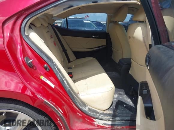 ✅ 2014 Lexus IS 350 • VIN: JTHBE1D29E5014256 • Lot: 42517460. Listed on IAAI with 103,452 mi. Free auction sales archive from the USA and detailed vehicle history report at DreamBid. Image 8.