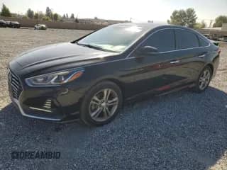 2018 Hyundai Sonata SEL with VIN 5NPE34AF7JH652318, listed as a Copart auction lot 90064725 with 113,149 mi miles and Salvage title. Bid and sale history available at DreamBid. Image 1.