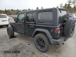 ✅ 2021 Jeep Wrangler Unlimited Sport S • VIN: 1C4HJXDG9MW636953 • Лот: 91174945. Опубликован ранее на Copart с пробегом 82 819 миль. Бесплатный доступ к архиву аукционных продаж из США и подробный отчёт об истории автомобиля на DreamBid. Изображение 2.