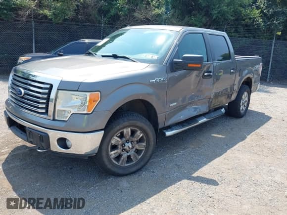 ✅ 2011 Ford F-150 XLT • VIN: 1FTFW1ET6BFC34080 • Lot: 42905290. Listed on IAAI with 164,777 mi. Free auction sales archive from the USA and detailed vehicle history report at DreamBid. Image 2.