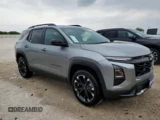 2025 Chevrolet Equinox AWD RS с VIN 3GNAXTEGXSL286055, выставлен на аукционе Copart как лот 53403435 с пробегом 22 миль миль и Чистый • Clean title. История ставок и продаж доступна на DreamBid. Изображение 4.