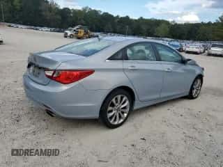 2011 Hyundai Sonata SE with VIN 5NPEC4AB0BH226923, listed as a Copart auction lot 81862505 with 165,170 mi miles and Salvage title. Bid and sale history available at DreamBid. Image 3.