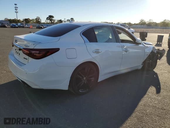 ✅ 2019 Infiniti Q50 Luxe • VIN: JN1EV7AR1KM590799 • Lot: 86290045. Wystawiony na Copart z przebiegiem 66 082 mil. Bezpłatny archiwum sprzedaży aukcyjnych z USA i szczegółowy raport historii pojazdu na DreamBid. Zdjęcie 3.