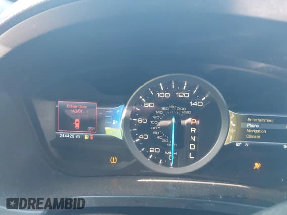 ✅ 2012 Ford Explorer Limited • VIN: 1FMHK7F90CGA90561 • Lot: 42835288. Listed on IAAI with 244,422 mi. Free auction sales archive from the USA and detailed vehicle history report at DreamBid. Image 7.