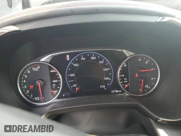 2020 Chevrolet Blazer RS with VIN 3GNKBERS7LS668628, listed as a Copart auction lot 67873214 with 25,786 mi miles and Salvage title. Bid and sale history available at DreamBid. Image 9.