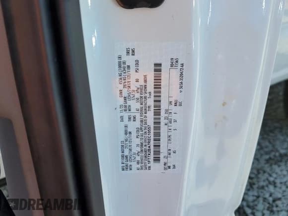 ✅ 2024 Ford F-250 XL • VIN: 1FT7X2BA7REC10557 • Лот: 52480855. Опубликован ранее на Copart с пробегом 7 907 миль. Бесплатный доступ к архиву аукционных продаж из США и подробный отчёт об истории автомобиля на DreamBid. Изображение 13.