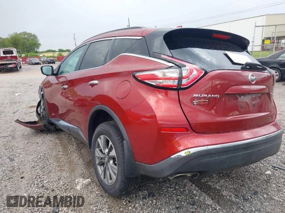 ✅ 2018 Nissan Murano SL • VIN: 5N1AZ2MG9JN168782 • Лот: 42378231. Опубликован ранее на IAAI с пробегом 133 668 миль. Бесплатный доступ к архиву аукционных продаж из США и подробный отчёт об истории автомобиля на DreamBid. Изображение 3.