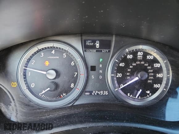 ✅ 2011 Lexus ES 330 • VIN: JTHBK1EG7B2419595 • Lot: 93321635. Listed on Copart with 224,936 mi. Free auction sales archive from the USA and detailed vehicle history report at DreamBid. Image 9.