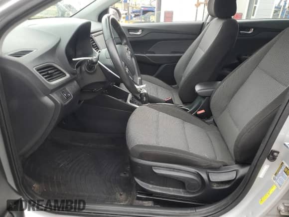 2021 Hyundai Accent Limited with VIN 3KPC34A63ME150082, listed as a Copart auction lot 56880395 with 81,271 mi miles and Salvage title. Bid and sale history available at DreamBid. Image 7.