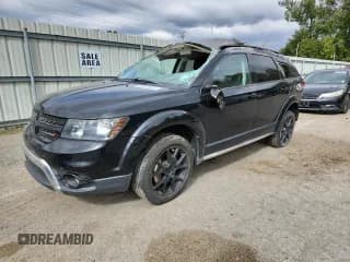 ✅ 2017 Dodge Journey Crossroad Plus • VIN: 3C4PDCGB4HT562543 • Lot: 90425055. Listed on Copart with 105,042 mi. Free auction sales archive from the USA and detailed vehicle history report at DreamBid. Image 1.
