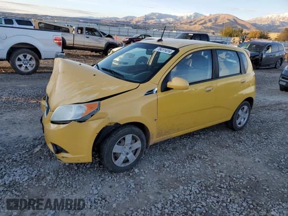 ✅ 2009 Chevrolet Aveo 1LT • VIN: KL1TD66E89B620272 • Lot: 78411414. Wystawiony na Copart z przebiegiem 128 935 mil. Bezpłatny archiwum sprzedaży aukcyjnych z USA i szczegółowy raport historii pojazdu na DreamBid. Zdjęcie 1.