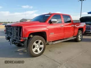 2018 Chevrolet Silverado 1500 LT with VIN 3GCPCREC9JG641769, listed as a Copart auction lot 85188485 with 116,552 mi miles and Salvage title. Bid and sale history available at DreamBid. Image 1.