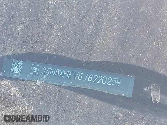 2018 Chevrolet Equinox LS с VIN 2GNAXHEV6J6220259, выставлен на аукционе IAAI как лот 42705158 с пробегом 176 928 миль миль и . История ставок и продаж доступна на DreamBid. Изображение 18.