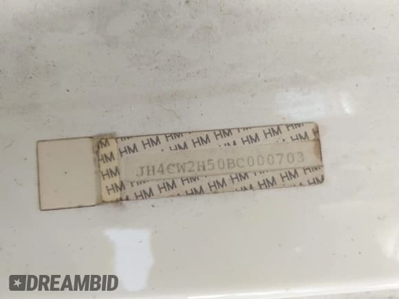 ✅ 2011 Acura TSX • VIN: JH4CW2H50BC000703 • Lot: 42311168. Listed on IAAI with 164,388 mi. Free auction sales archive from the USA and detailed vehicle history report at DreamBid. Image 9.