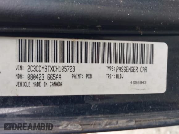 ✅ 2012 Dodge Challenger R/T Plus • VIN: 2C3CDYBTXCH105723 • Lot: 43423439. Wystawiony na IAAI z przebiegiem 191 955 mil. Bezpłatny archiwum sprzedaży aukcyjnych z USA i szczegółowy raport historii pojazdu na DreamBid. Zdjęcie 9.