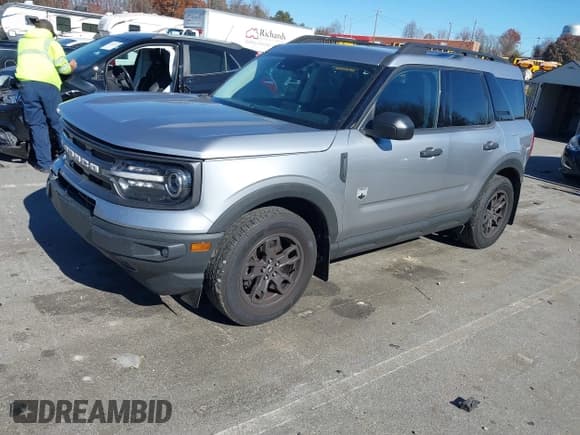 ✅ 2021 Ford Bronco Sport Big Bend • VIN: 3FMCR9B69MRA80621 • Lot: 43718906. Listed on IAAI with 43,927 mi. Free auction sales archive from the USA and detailed vehicle history report at DreamBid. Image 17.