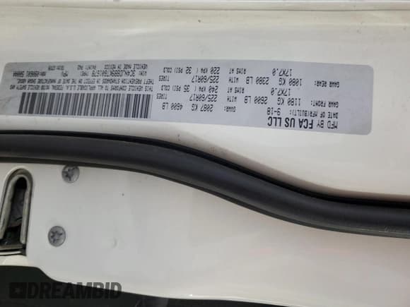 ✅ 2019 Jeep Compass Latitude • VIN: 3C4NJDBB9KT601678 • Lot: 49953915. Listed on Copart with 128,681 mi. Free auction sales archive from the USA and detailed vehicle history report at DreamBid. Image 13.