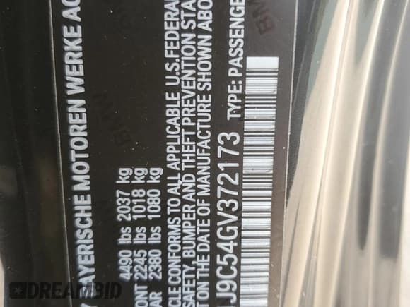 ✅ 2016 BMW 2 Series M235i xDrive • VIN: WBA1J9C54GV372173 • Lot: 67623275. Listed on Copart with 94,546 mi. Free auction sales archive from the USA and detailed vehicle history report at DreamBid. Image 12.