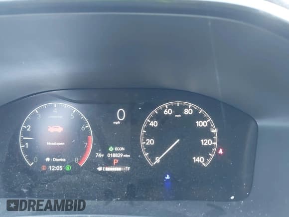 ✅ 2024 Honda CR-V EX • VIN: 2HKRS4H45RH409272 • Lot: 43646121. Listed on IAAI with 18,829 mi. Free auction sales archive from the USA and detailed vehicle history report at DreamBid. Image 7.