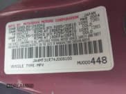 ✅ 2004 Mitsubishi Montero Sport XLS • VIN: JA4MT31R74J008100 • Lot: 42147305. Wystawiony na IAAI z przebiegiem 211 966 mil. Bezpłatny archiwum sprzedaży aukcyjnych z USA i szczegółowy raport historii pojazdu na DreamBid. Zdjęcie 9.