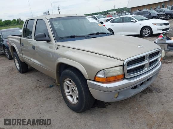 ✅ 2004 Dodge Dakota SLT • VIN: 1D7HL48N84S619527 • Lot: 42484398. Listed on IAAI with 275,998 mi. Free auction sales archive from the USA and detailed vehicle history report at DreamBid. Image 1.