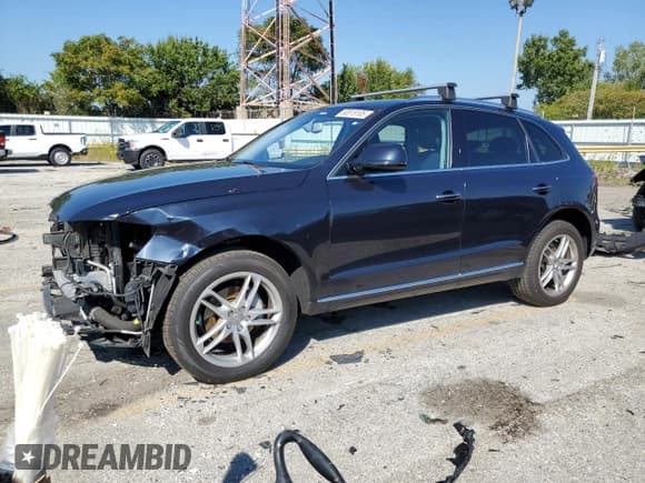 ✅ 2017 Audi Q5 Premium • VIN: WA1C2AFP2HA066082 • Lot: 80818105. Listed on Copart with 115,784 mi. Free auction sales archive from the USA and detailed vehicle history report at DreamBid. Image 1.