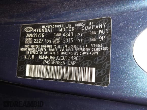 ✅ 2016 Hyundai Genesis Coupe R-Spec • VIN: KMHHU6KJ2GU134961 • Lot: 41902014. Wystawiony na IAAI z przebiegiem 82 384 mil. Bezpłatny archiwum sprzedaży aukcyjnych z USA i szczegółowy raport historii pojazdu na DreamBid. Zdjęcie 9.