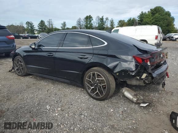 ✅ 2022 Hyundai Sonata N Line • VIN: KMHL14JC0NA220519 • Лот: 72042395. Опубликован ранее на Copart с пробегом 32 832 миль. Бесплатный доступ к архиву аукционных продаж из США и подробный отчёт об истории автомобиля на DreamBid. Изображение 2.