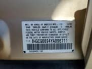 ✅ 2000 Honda Accord SE • VIN: 1HGCG6694YA096711 • Lot: 82482045. Wystawiony na Copart z przebiegiem Nie podano. Bezpłatny archiwum sprzedaży aukcyjnych z USA i szczegółowy raport historii pojazdu na DreamBid. Zdjęcie 12.