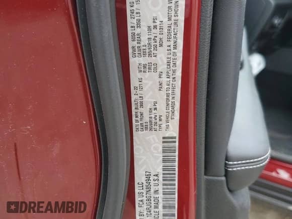 2022 Jeep Grand Cherokee Limited with VIN 1C4RJGBG7N8549467, listed as a Copart auction lot 84374905 with 26,991 mi miles and Salvage title. Bid and sale history available at DreamBid. Image 14.