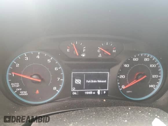 2018 Chevrolet Equinox LT with VIN 3GNAXSEV1JL175398, listed as a Copart auction lot 82592785 with 119,466 mi miles and Salvage title. Bid and sale history available at DreamBid. Image 9.