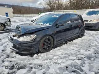 ✅ 2016 Volkswagen Golf GTI S • VIN: 3VW5T7AU6GM068069 • Lot: 94100055. Listed on Copart with 85,350 mi. Free auction sales archive from the USA and detailed vehicle history report at DreamBid. Image 1.