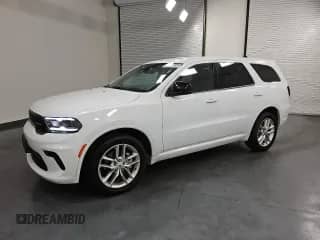 2025 Dodge Durango GT z VIN 1C4RDJDG8SC546975, wystawiony jako Copart lot #71810855 z przebiegiem 6 521 mil mil oraz Czysty tytuł • Clean title. Historia ofert i sprzedaży dostępna na DreamBid. Obrazek 1.