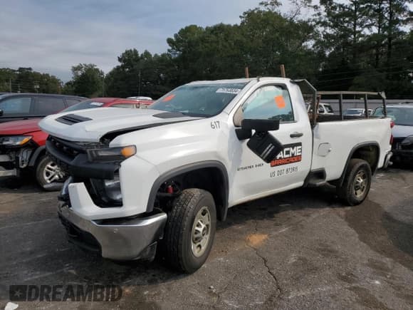 ✅ 2022 Chevrolet Silverado 2500HD Work Truck • VIN: 1GC0WLE7XNF202371 • Лот: 75763834. Опубликован ранее на Copart с пробегом 176 904 миль. Бесплатный доступ к архиву аукционных продаж из США и подробный отчёт об истории автомобиля на DreamBid. Изображение 1.