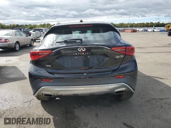 ✅ 2017 Infiniti QX30 Premium • VIN: SJKCH5CR1HA035193 • Lot: 82092765. Listed on Copart with 93,538 mi. Free auction sales archive from the USA and detailed vehicle history report at DreamBid. Image 6.