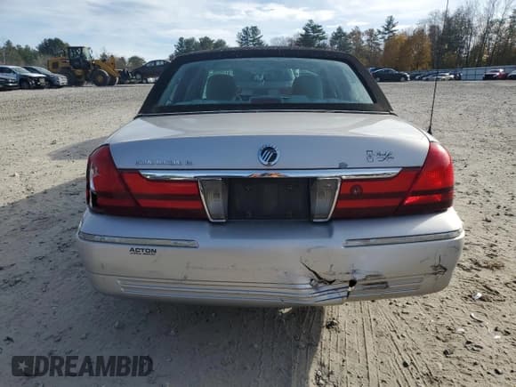 ✅ 2005 Mercury Grand Marquis GS • VIN: 2MEFM74W65X636029 • Lot: 91226895. Listed on Copart with 187,978 mi. Free auction sales archive from the USA and detailed vehicle history report at DreamBid. Image 6.