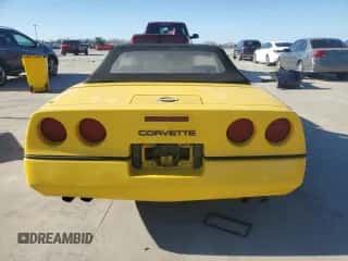 1987 Chevrolet Corvette with VIN 1G1YY3187H5107586, listed as a Copart auction lot 46694525 with 110,278 mi miles and Salvage title. Bid and sale history available at DreamBid. Image 6.