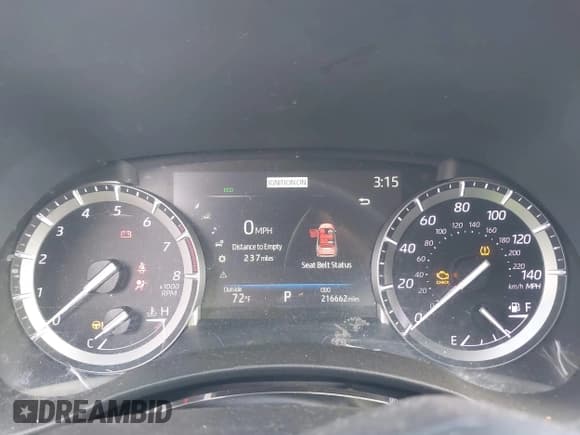 ✅ 2022 Toyota Highlander XLE • VIN: 5TDHZRAH0NS121231 • Lot: 43436442. Listed on IAAI with 216,662 mi. Free auction sales archive from the USA and detailed vehicle history report at DreamBid. Image 7.