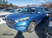 ✅ 2017 Hyundai Tucson Sport • VIN: KM8J3CA26HU345000 • Лот: 90012475. Опубликован ранее на Copart с пробегом 121 186 миль. Бесплатный доступ к архиву аукционных продаж из США и подробный отчёт об истории автомобиля на DreamBid. Изображение 1.