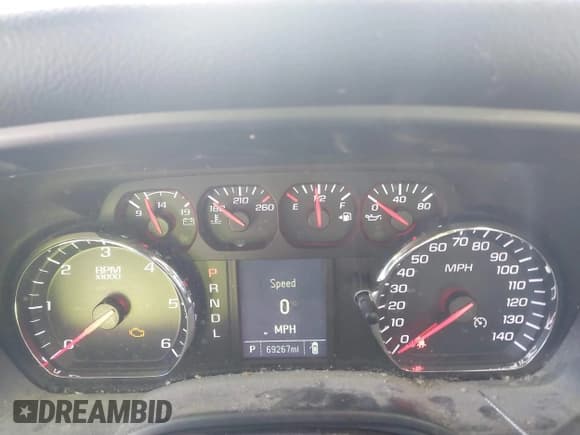 ✅ 2019 Chevrolet Silverado 1500 Custom • VIN: 2GCVKMEC6K1237447 • Lot: 43663630. Listed on IAAI with 69,267 mi. Free auction sales archive from the USA and detailed vehicle history report at DreamBid. Image 7.